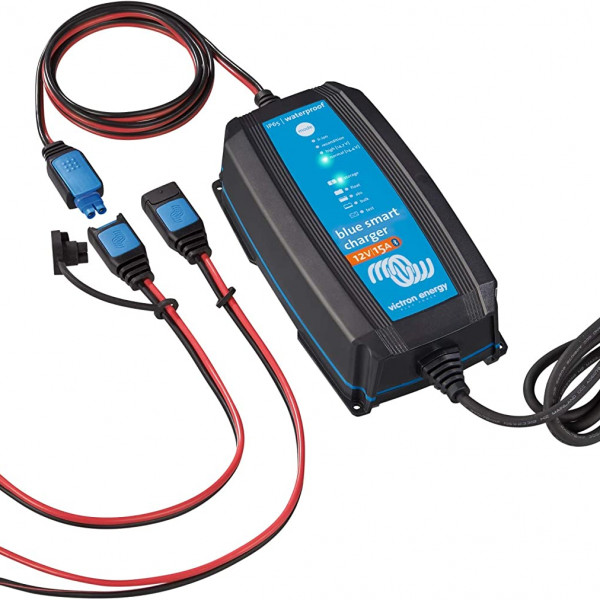Зарядній пристрій Victron 12V/15A Blue Power Bluetooth LiFePo, GEL.